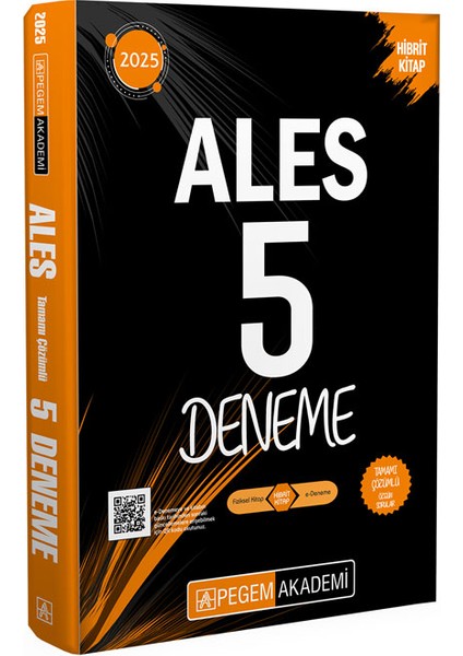 2025 Ales Tamamı Çözümlü 5 Deneme
