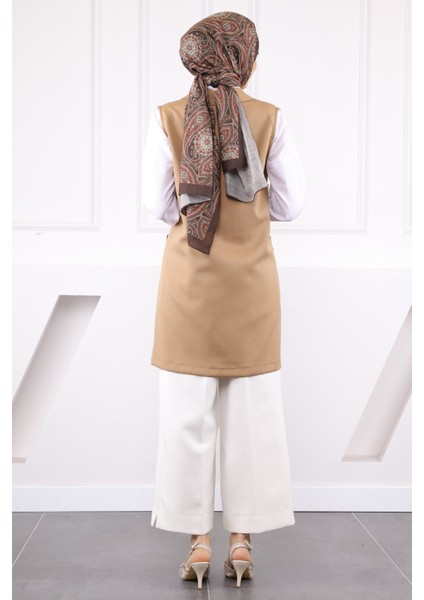 Koyuv Vizon Duble Zincirli Yelek fırsatları