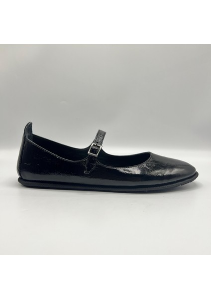 Exclusive Beylis Siyah Deri Babet