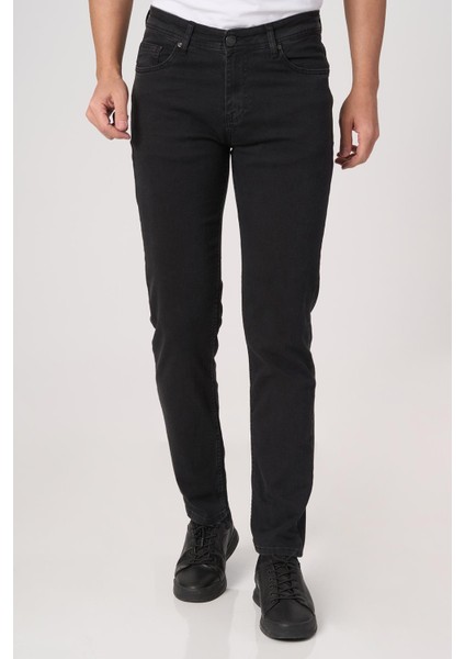 2025-Y J2508 Mdl4 Jean Pantolon 5 Cep Siyah