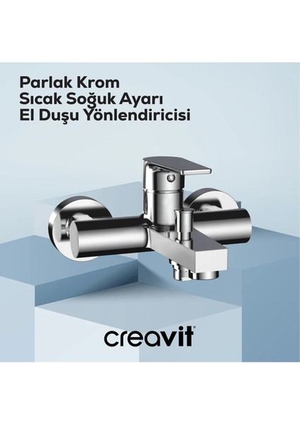 Sharp Banyo Bataryası Krom