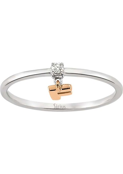 Pırlanta Harf Yüzük 0417R0075 fiyatları