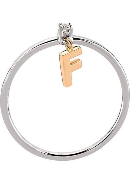 Pırlanta Harf Yüzük 0417R0075 modelleri