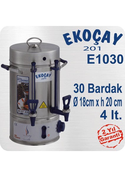 Makinası 30 Bardak4 Lt
