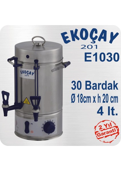 Makinası 30 Bardak4 Lt