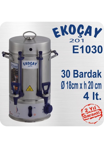 Makinası 30 Bardak4 Lt