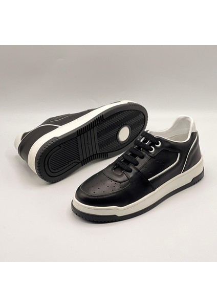 Pia Siyah Deri Kadın Sneaker – Şık ve Rahat Tasarım indirimleri
