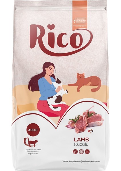 Kuzulu Yetişkin Kedi Maması 2 kg