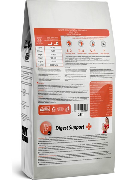 Kuzulu Pirinçli Yetişkin Kedi Maması 12 kg