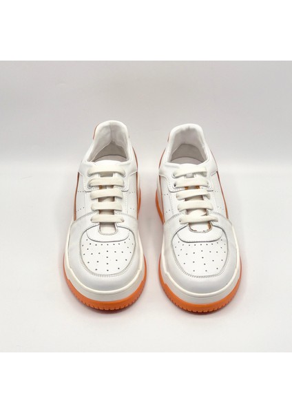 Pia Turuncu Beyaz Detaylı Sneaker modelleri