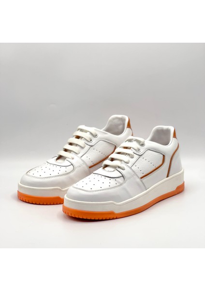 Pia Turuncu Beyaz Detaylı Sneaker fırsatları