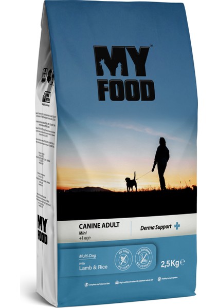 Kuzulu Pirinçli Mini Irk Yetişkin Köpek Maması 2,5