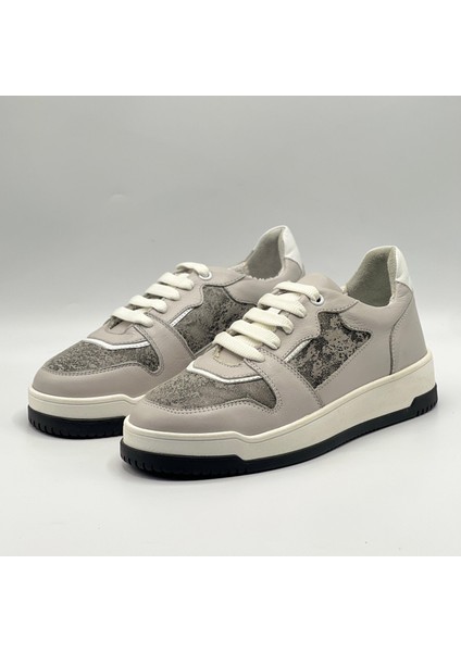 Pia Gri – Kadın Gerçek Deri Sneaker fırsatları