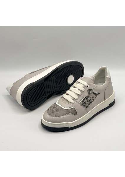 Pia Gri – Kadın Gerçek Deri Sneaker indirimleri