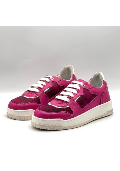 Pia Pembe – Kadın Gerçek Deri Sneaker fırsatları