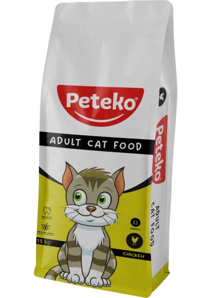 Tavuklu Yetişkin Kedi Maması 15 kg