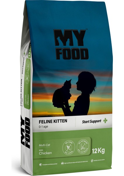 Tavuklu Yavru Kedi Maması 12 kg fiyatları