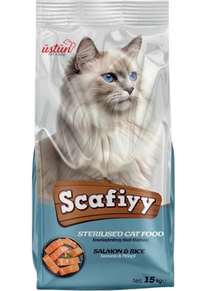 Somonlu Kısırlaştırılmış Kedi Maması 15 kg