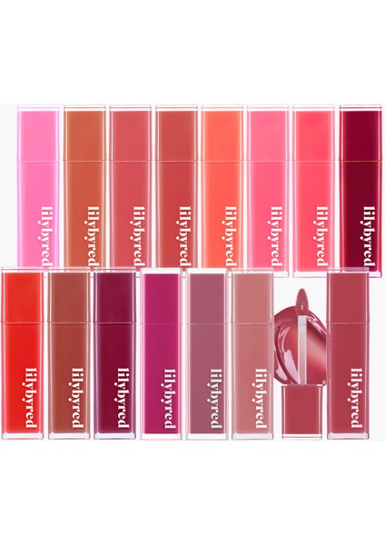Bloody Liar Coating Tint / Uzun Süre Kalıcı Parlak Dudak Tinti - 06 Rosy Strawberry