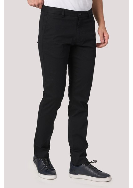 2025-K P1047 Cord Ottoman Keten Pantolon Siyah modelleri