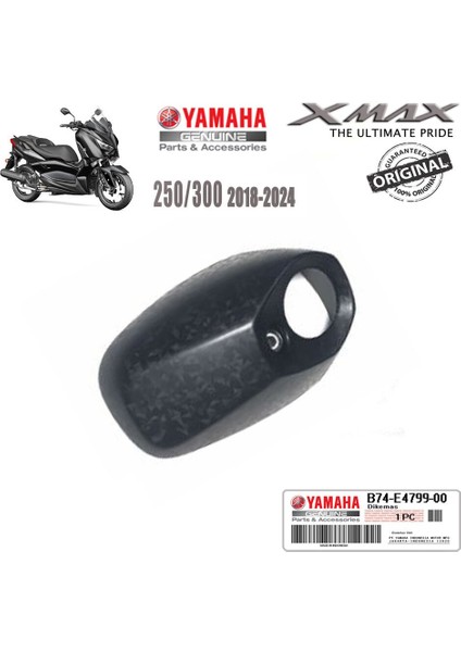 Xmax 250/300 2018-2022 Orijinal Egzoz Koruma Arka Kapak
