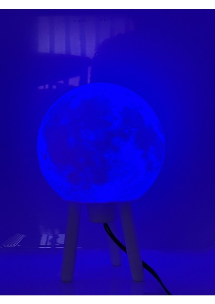 Ay Masa Lambası rgb ışıklı kumandalı fiyatları