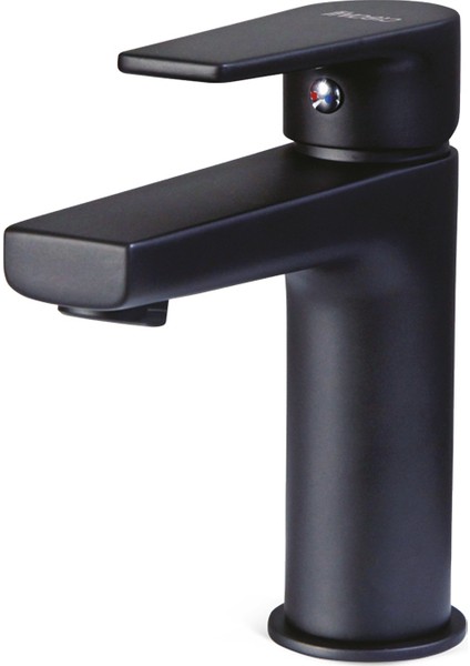SR1500S Sharp Lavabo Armatürü Mat Siyah