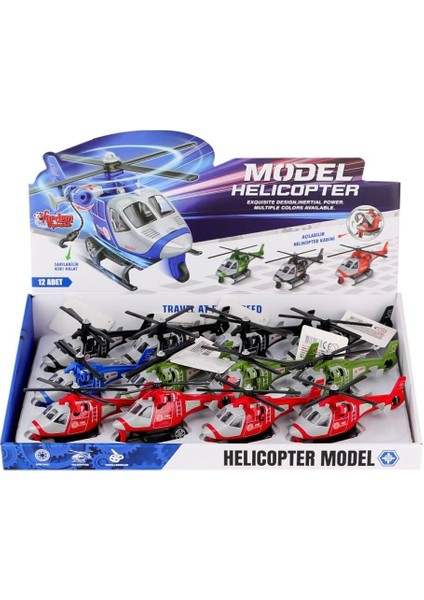 Nessiworld JW567-168 Sürtmeli Helikopter