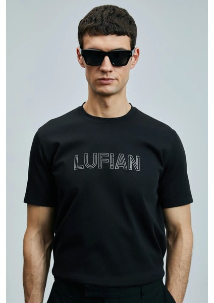 Thınk Modern Grafik T- Shirt Siyah modelleri