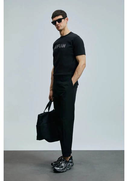 Thınk Modern Grafik T- Shirt Siyah fırsatları