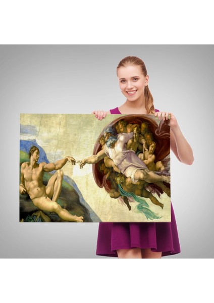 Marsilyan- Adeemin Yaratılışı Tablosu - The Creation Of ADAM-6631 fırsatları