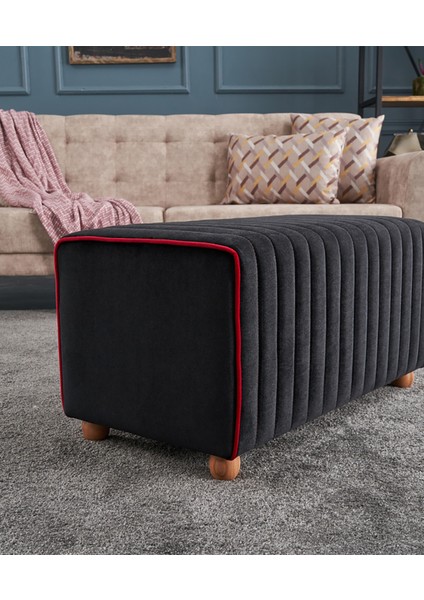 Mabel Puf - Siyah fiyatları