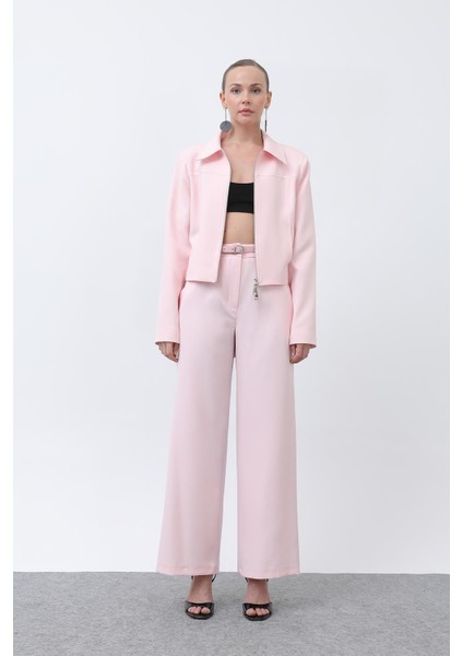 Kadın Basic Kemerli Pantolon 32152PNT
