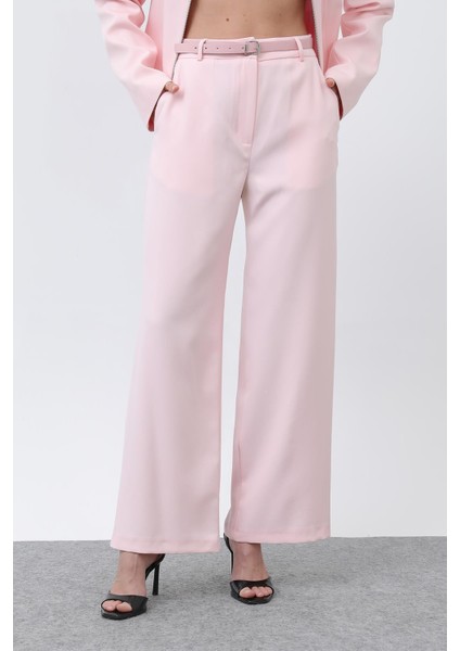 Kadın Basic Kemerli Pantolon 32152PNT