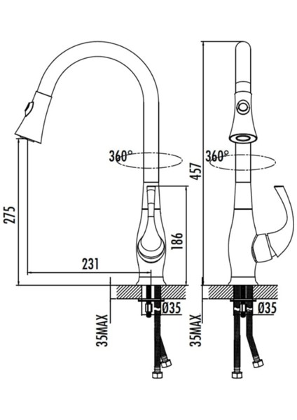 Creavıt Spralli Mutfak Bataryası MF8890D