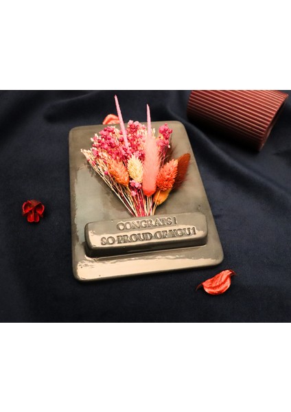 ile Çok Özel Hediyeler🎁 Hediye 🎁 Dekoratif Aranjman 🎁 Congrats! So Proud Of You! – Tebrikler! Seninle Gurur Duyuyorum! indirimleri