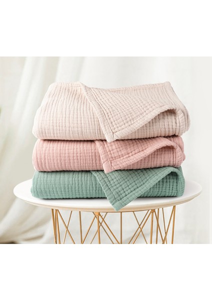 4 Katlı Çok Amaçlı Müslin Örtü & Battaniye Pamuk, Oeko-Teks Sertifikalı 80X80 cm indirimleri