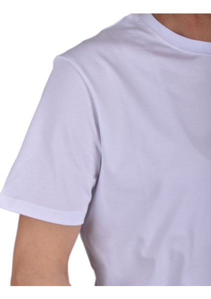 RYM-4380 Bisiklet Yaka Tişört/beyaz/l modelleri