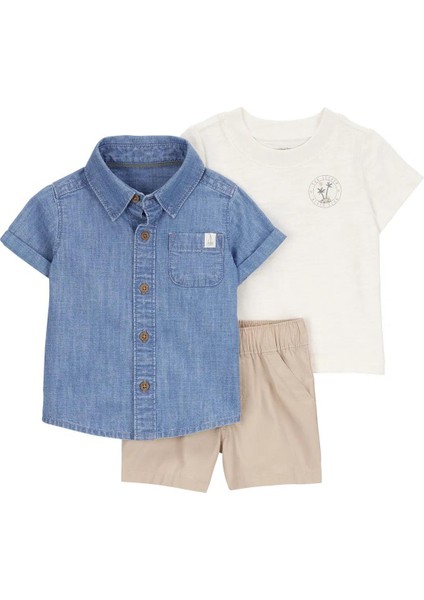 Carter's Erkek Bebek Alt Üst Set