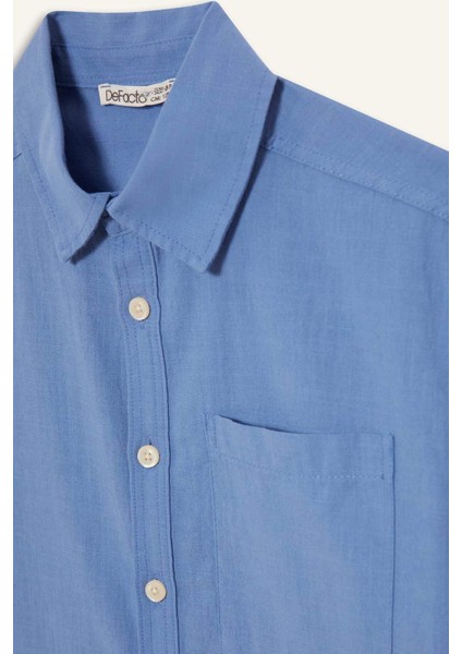 Erkek Çocuk Oversize Geniş Kalıp Polo Yaka Kısa Kollu Gömlek E5832A825HS fiyatları