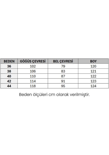 %100 Keten Midi Elbise