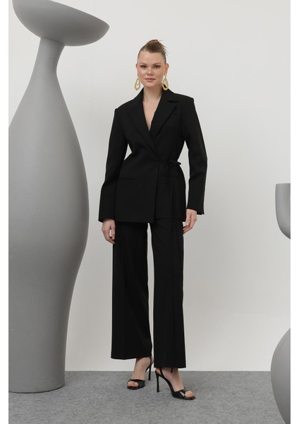 Kadın Biye Bağlamalı Blazer Ceket 32173CKT fiyatları