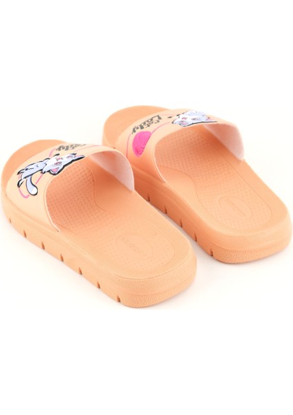 Kız Çocuk Yazlık Cat Lady Pu Rahat Taban Ev Banyo Havuz Plaj Terlik fırsatları