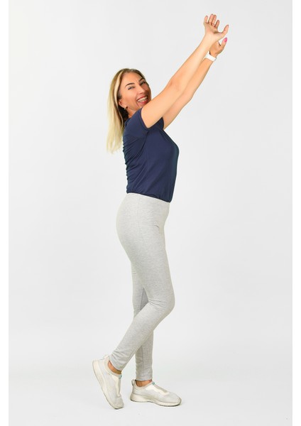 Kadın 2 Iplik Tayt Gri modelleri