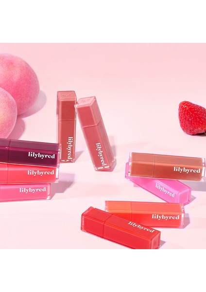 Bloody Liar Coating Tint / Uzun Süre Kalıcı Parlak Dudak Tinti - 06 Rosy Strawberry