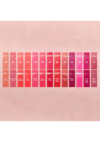 Bloody Liar Coating Tint / Uzun Süre Kalıcı Parlak Dudak Tinti - 06 Rosy Strawberry