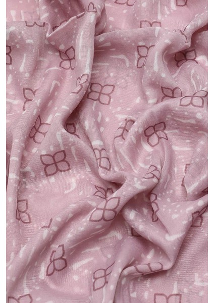 Pembe Relax Yaprak Şal fiyatları