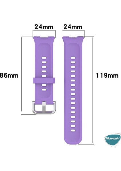 Huawei Watch Fit 4 Pro Kordon, Silicone Sport Band Koyu Yeşil fırsatları