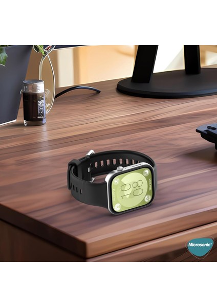 Huawei Watch Fit 4 Pro Kordon, Silicone Sport Band Koyu Yeşil indirimleri