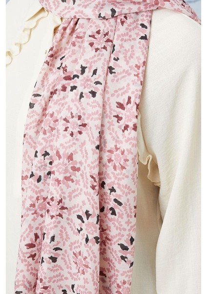 Pembe Tomurcuk Desen Cotton Şal fırsatları